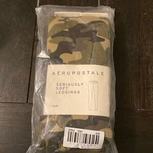 Aeropostale Seriously Soft‎ Camo Leggings NWT